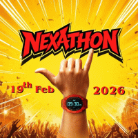 NEXATHON 2K26 Hackathon Poster